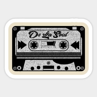 de la soul cassette Sticker